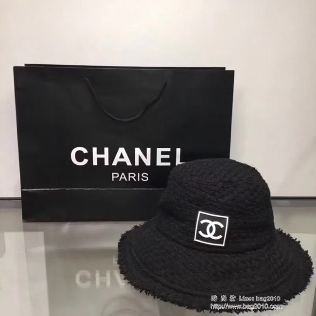 CHANEL香奈兒 新款 潮人必備 小香風漁夫帽 LLWJ6620